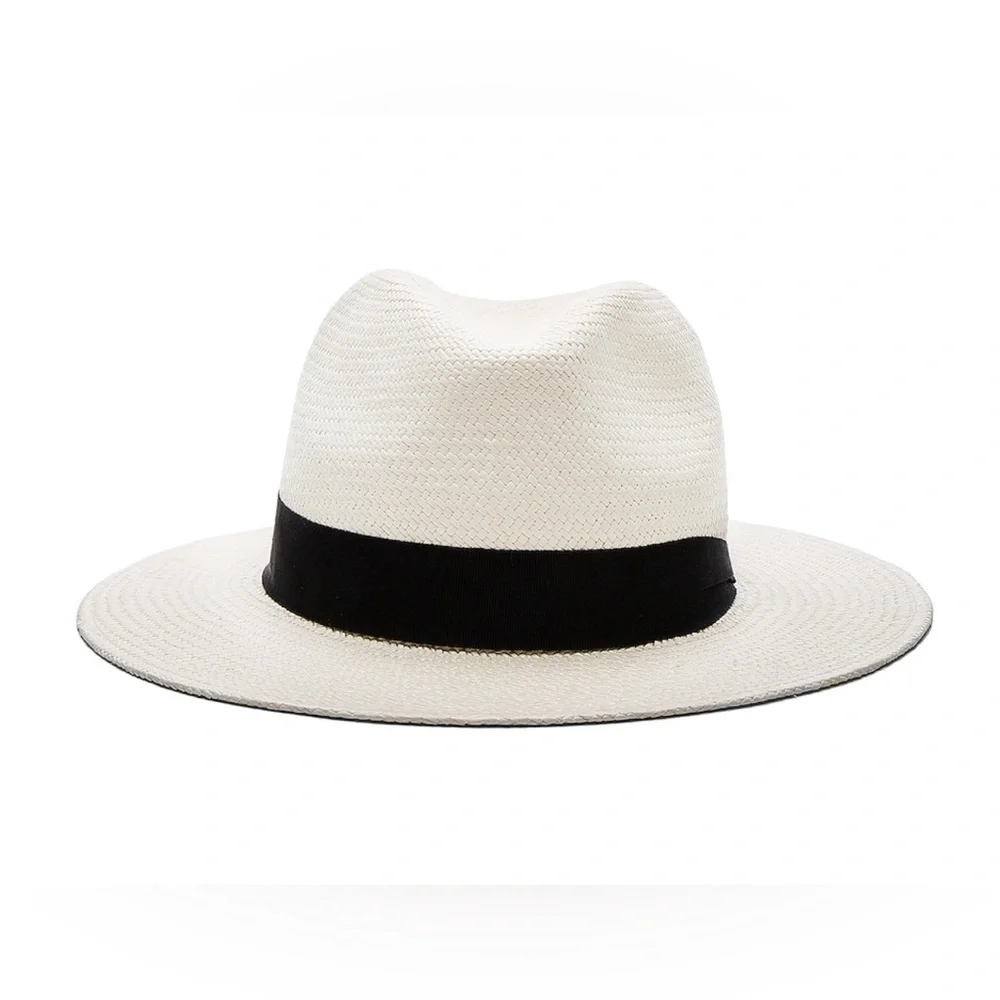 NWT- Rag & Bone Panama Hat in White - Picture 3 of 3